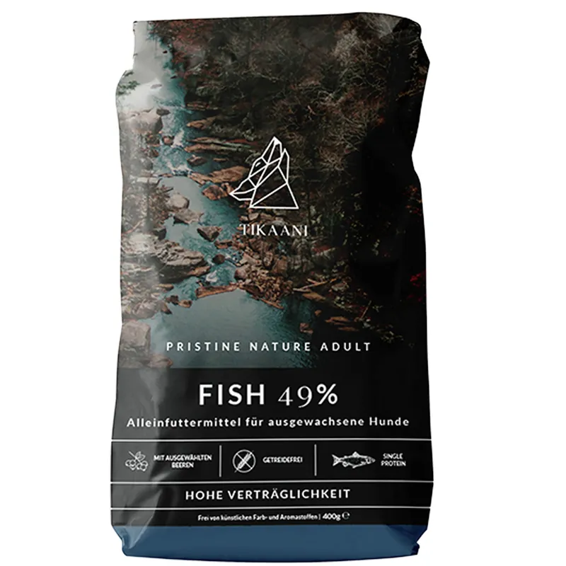Preis Gesenkt Sparpaket 2 x 400 g Tikaani Adult Fish 49 % Hunde Trockenfutter